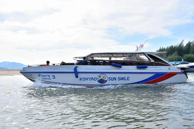 Ao Nang to Phuket by Koh Yao Sun Smile Speed Boat - End Point and Transfer Details