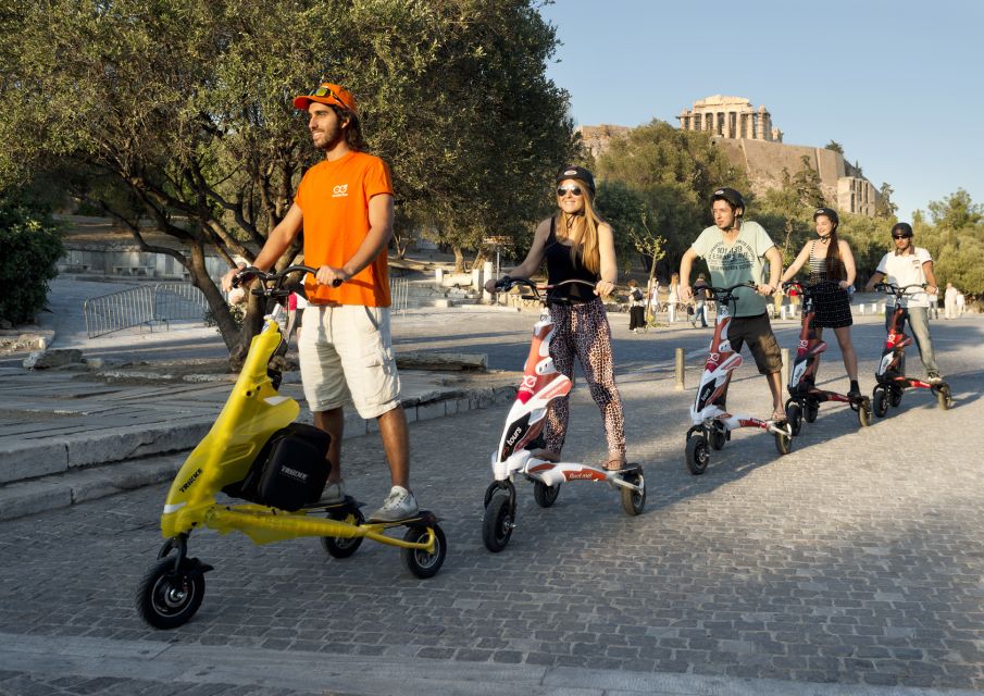 Athens: Electric Scooter City Tour With Food Tasting - Experience