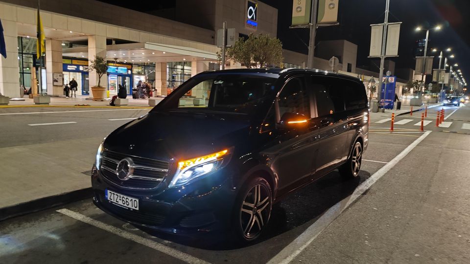 Athens: Mercedes V-Class Luxury Airport, Port, City Transfer - Included in Transfer