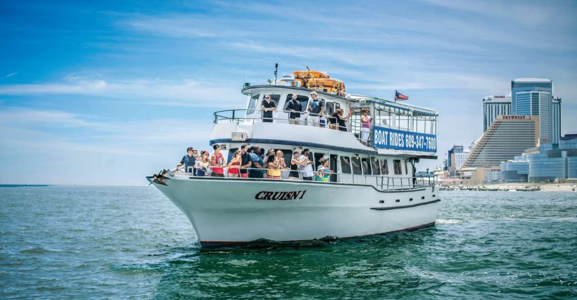 Atlantic City: Morning or Afternoon Skyline Ocean Cruise - Booking Information