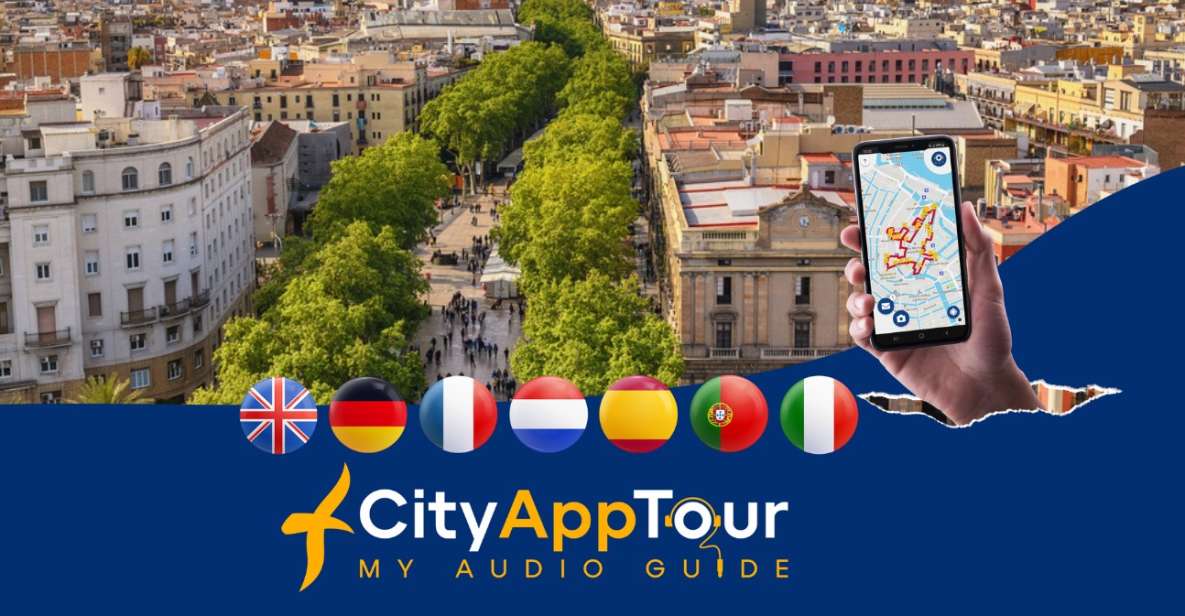 Barcelona Las Ramblas: Walking Tour With Audio Guide on App - Detailed Exploration Description