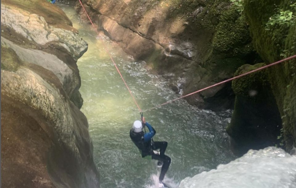 Canyoning Full Day - Furon 1 & 2: Vercors - Grenoble - Itinerary