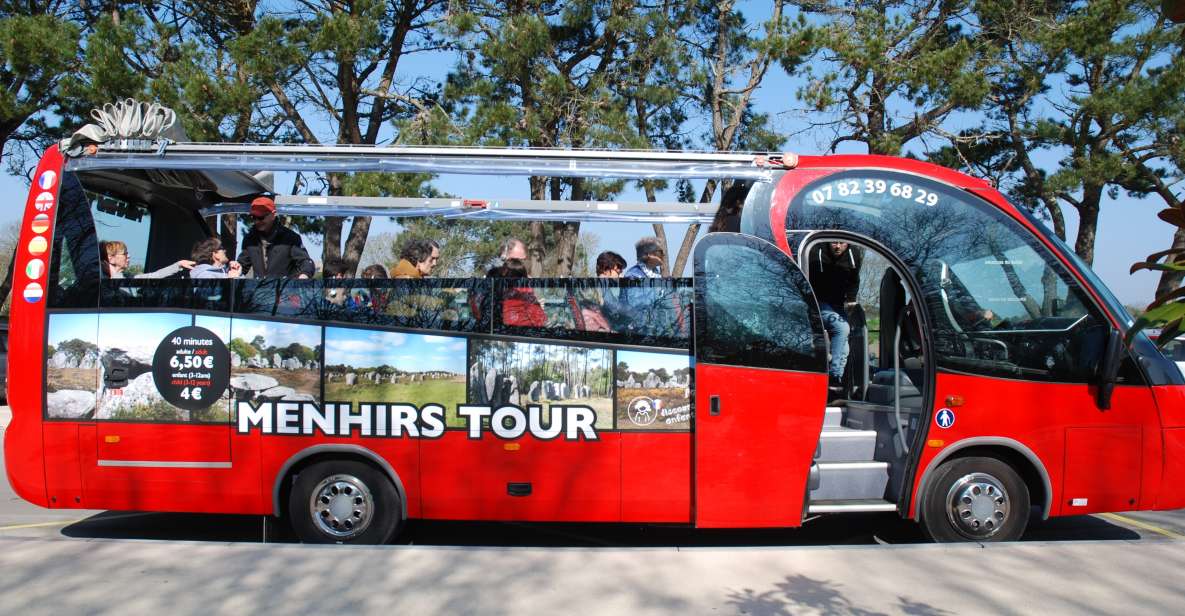 Carnac: Carnac Stones 40-Minute Audio-Guided Bus Tour - Customer Reviews