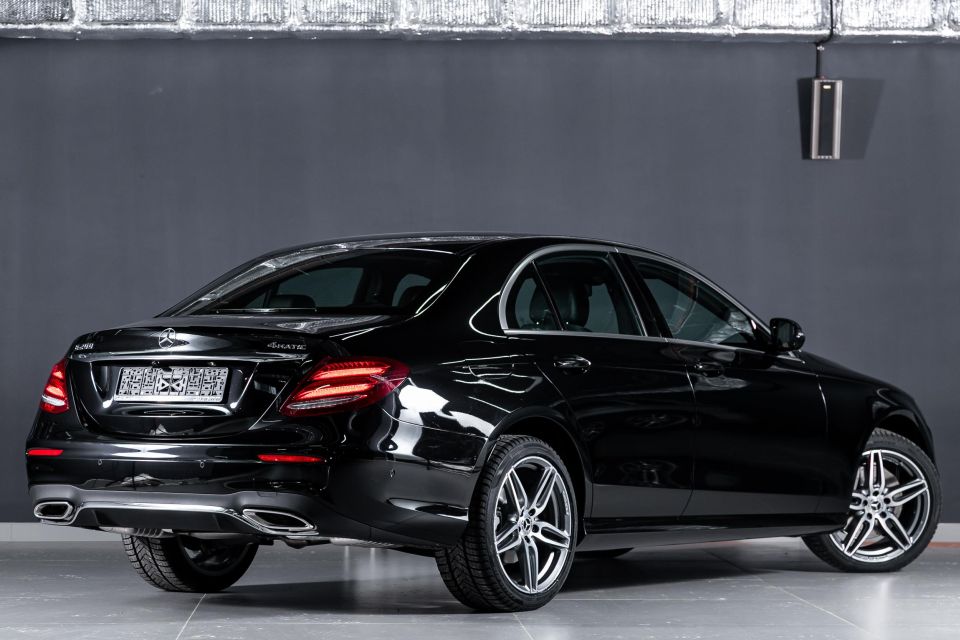 Central Rome to Naples Luxury Transfer E-class - Service Highlights