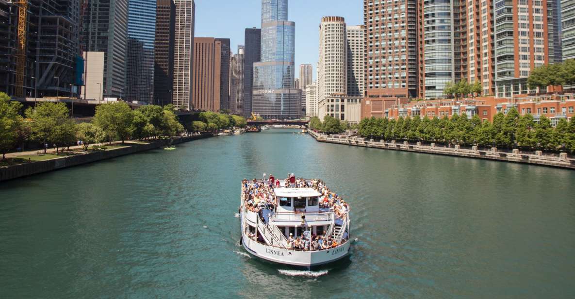 Chicago River: 1.5-Hour Guided Architecture Cruise - Tour Description