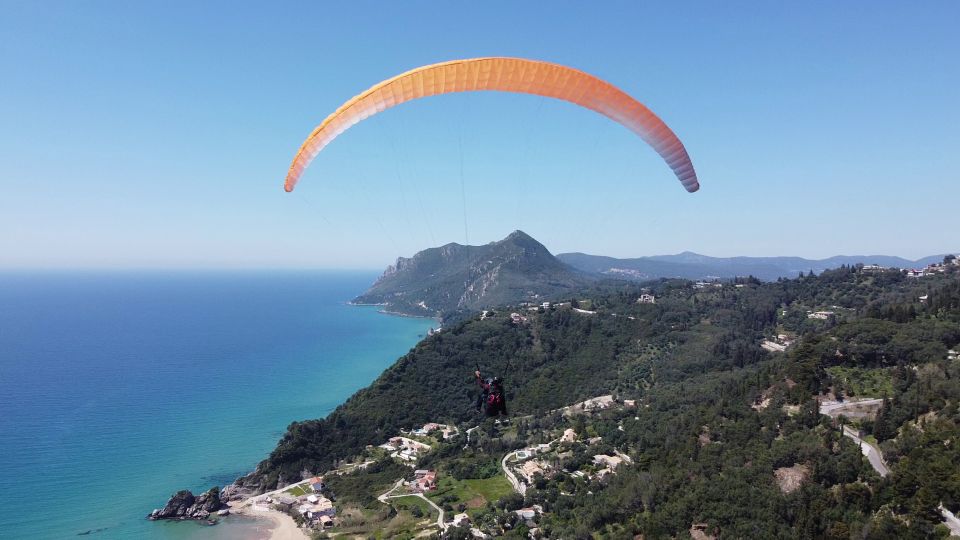 Corfu: Paragliding Tandem Flight Above Pelekas Town - Inclusions