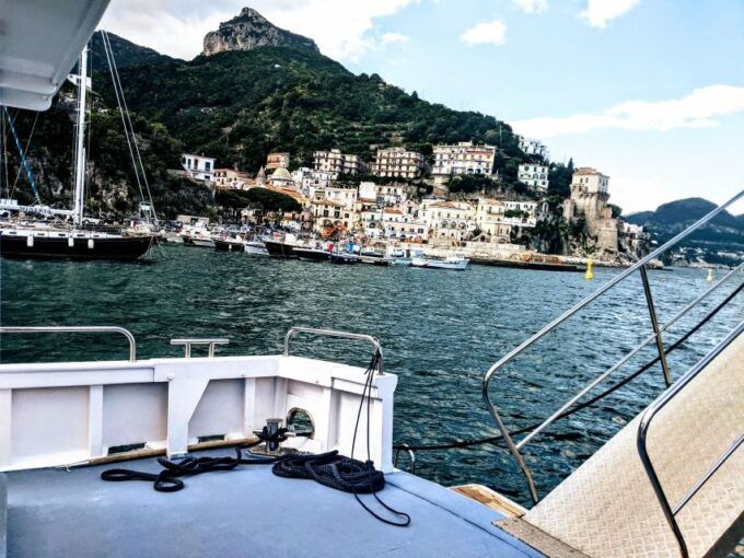 Cruise by Ship: Amalfi and Cetara With Lunch - Tour Description