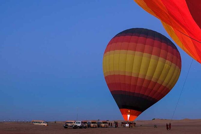 Dubai Beautiful Desert By Hot Air Balloon - Flexible Cancellation Policy Details