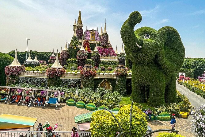 Dubai Miracle Garden and Dubai Frame Tour With Transfer - Tour Inclusions