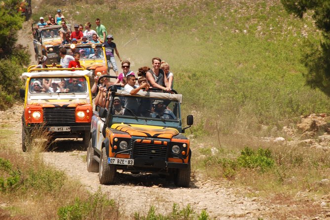 Eagles Canyon Jeep Safari and White-Water Rafting From Alanya - Pickup and Cancellation Policy