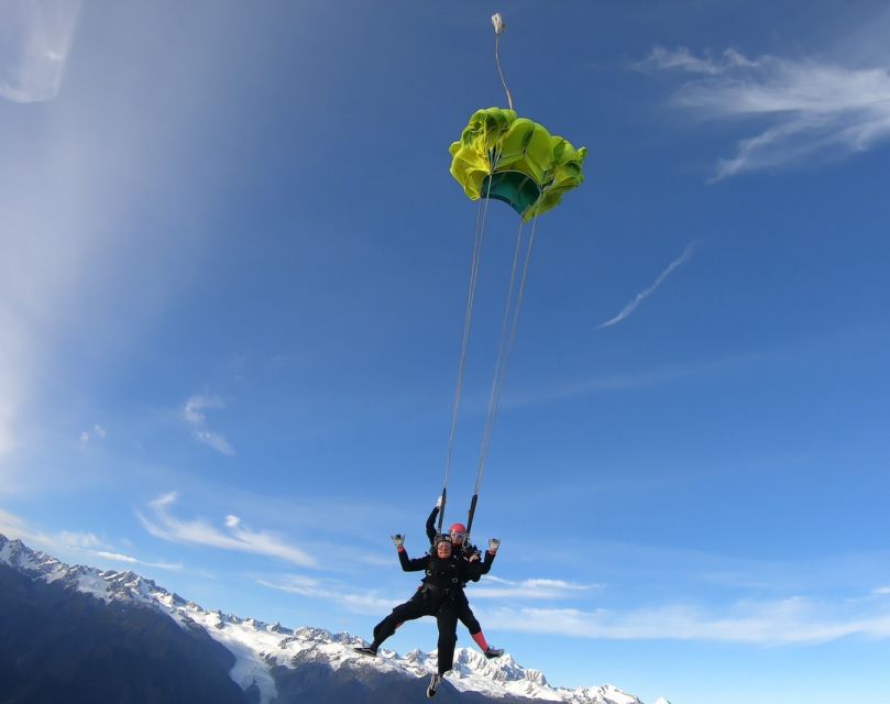 Franz Josef: 13,000ft, 16,500ft or 18,000ft Skydive - Skydiving Details