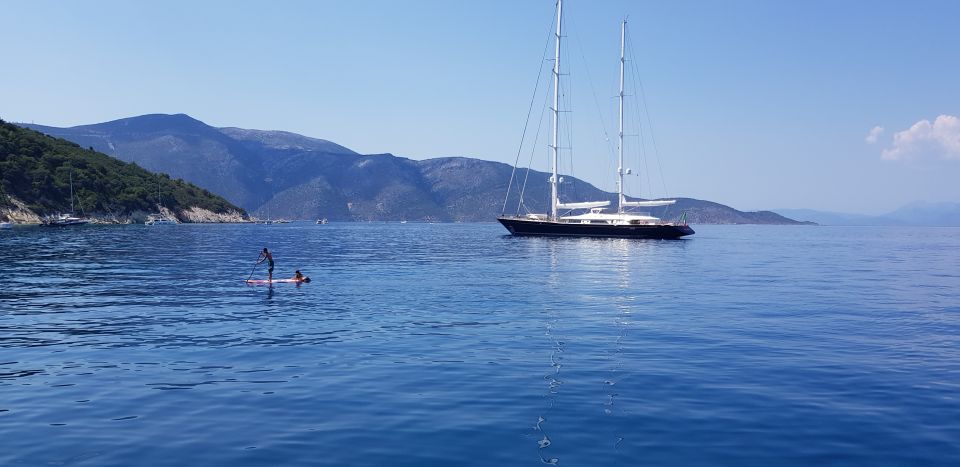 From Agia Efimia: Day Cruise to Ithaki Island With Lunch - Duration, Languages, and Group Size