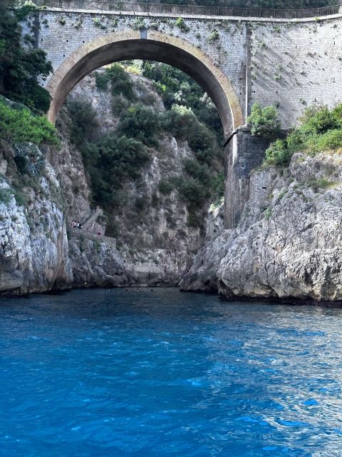 From Amalfi, Maiori, or Salerno: Private Boat Tour Along the Amalfi Coast - Activity Description