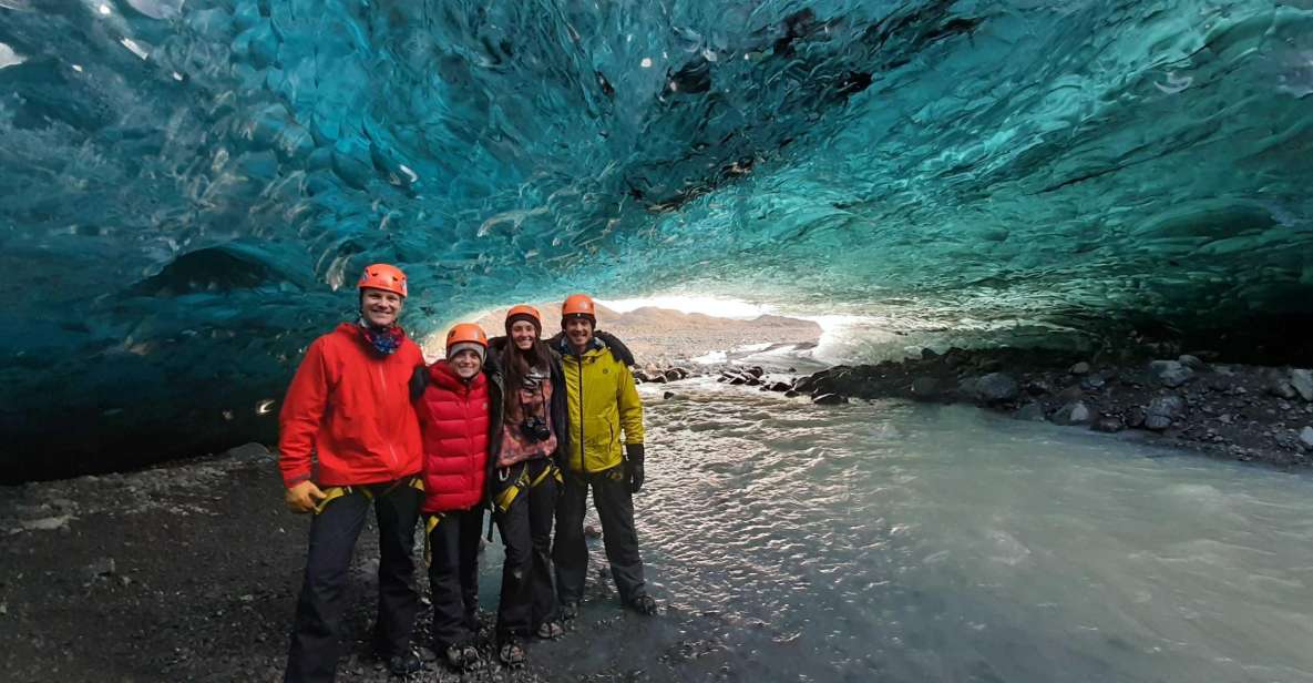 From Jökulsárlón: Crystal Blue Ice Cave Super Jeep Tour - Full Tour Description