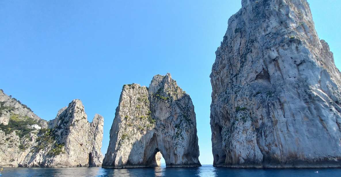 From Torre Annunziata: Capri Half-Day Boat Tour With Lunch - Activity Description