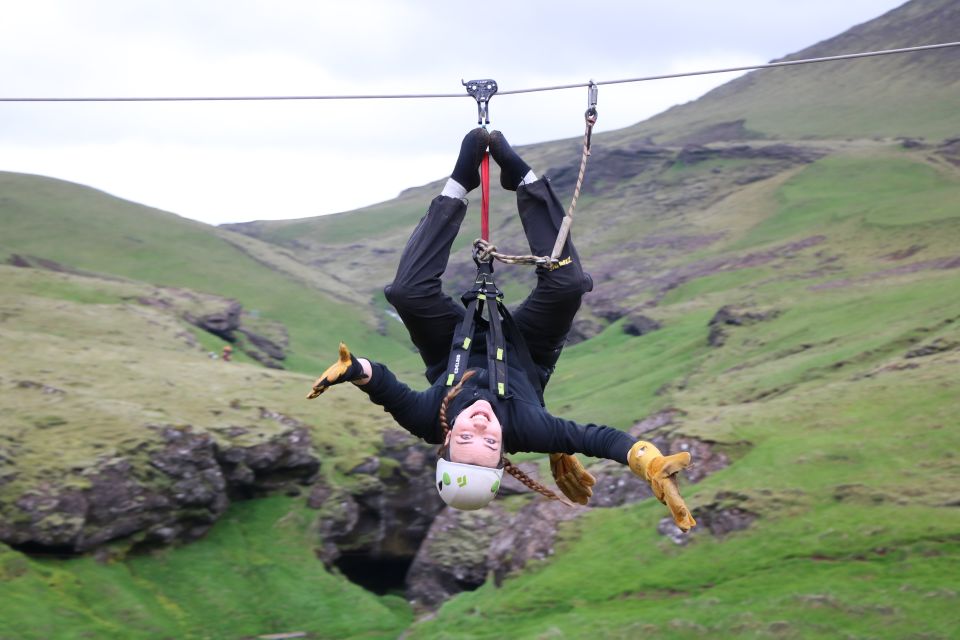 From Vík: Zipline and Hiking Adventure Tour - Full Experience Description