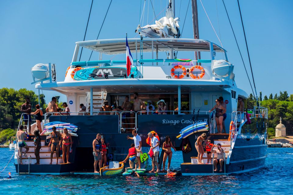 Full-Day Catamaran Cruise Departing From Cannes - Detailed Itinerary