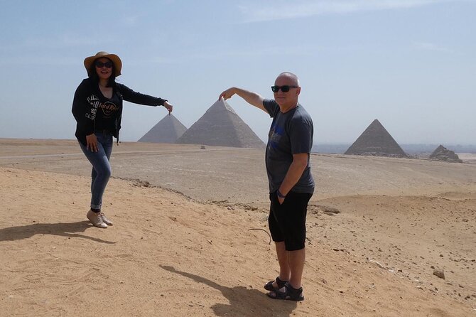 Giza Pyramids, Sphinx & Camel Riding Tour - Common questions