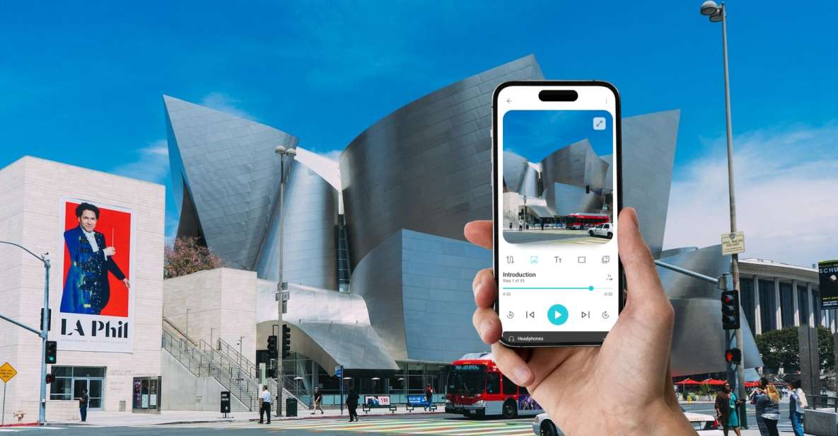 LA: Broad Museum & Downtown Walk In-App Audio Tour - Inclusions