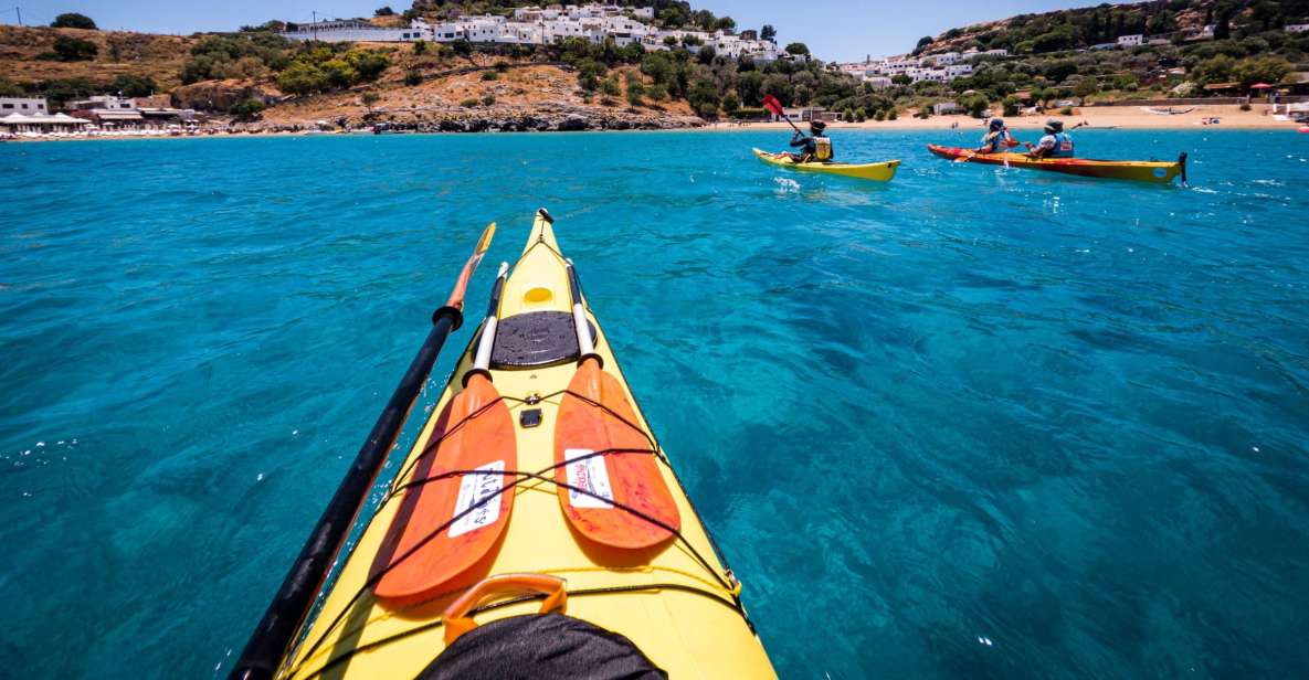 Lindos: Sea Kayaking & Acropolis of Lindos Tour With Lunch - Sea Kayaking Experience