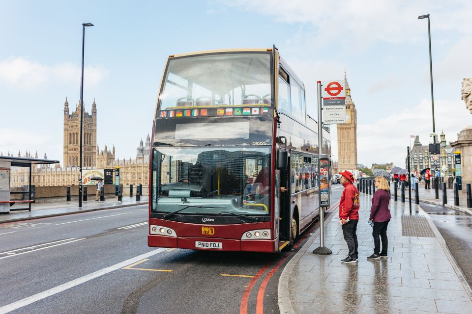 London: Big Bus Hop-on Hop-off, River Cruise and London Eye - Inclusions