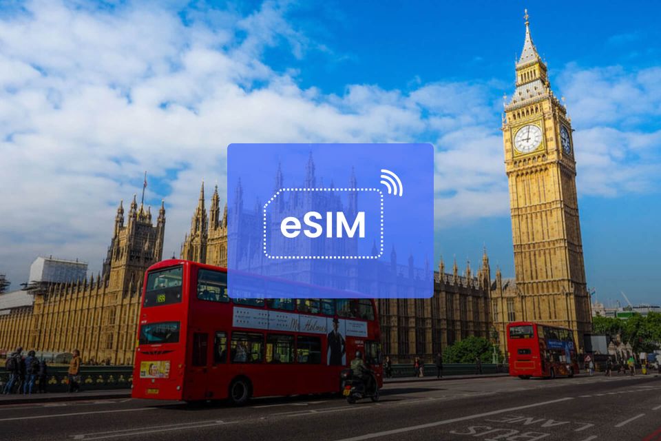 London: UK and Europe Esim Roaming Mobile Data Plan - User Experience Highlights