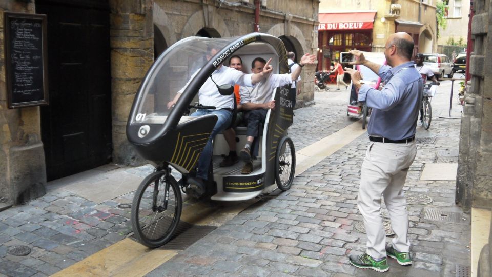 Lyon: 1 or 2-Hour Pedicab Tour - Itinerary