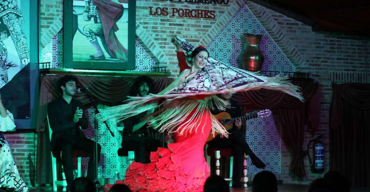 Madrid: Los Porches Flamenco Show With Tapas and Wine Ticket - Rating
