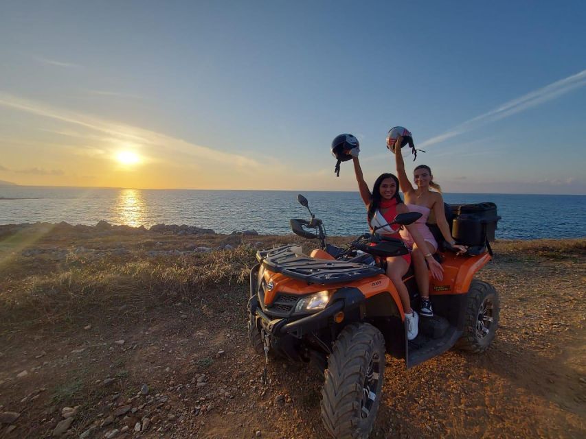 Malia: Off-Road Quad Safari Evening Tour With Dinner - Multilingual Experience