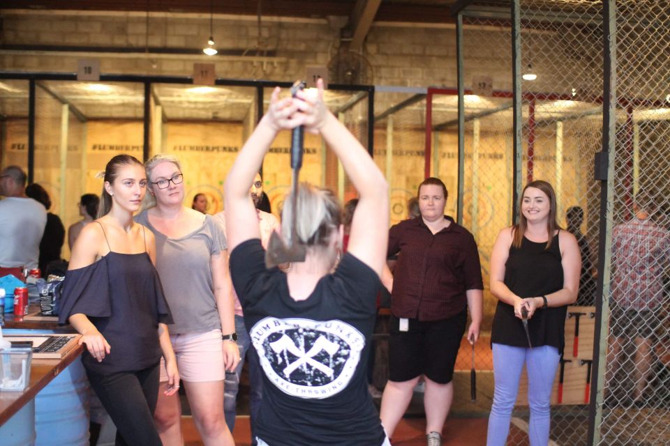 Melbourne: Lumber Punks Axe Throwing Experience - Customer Reviews