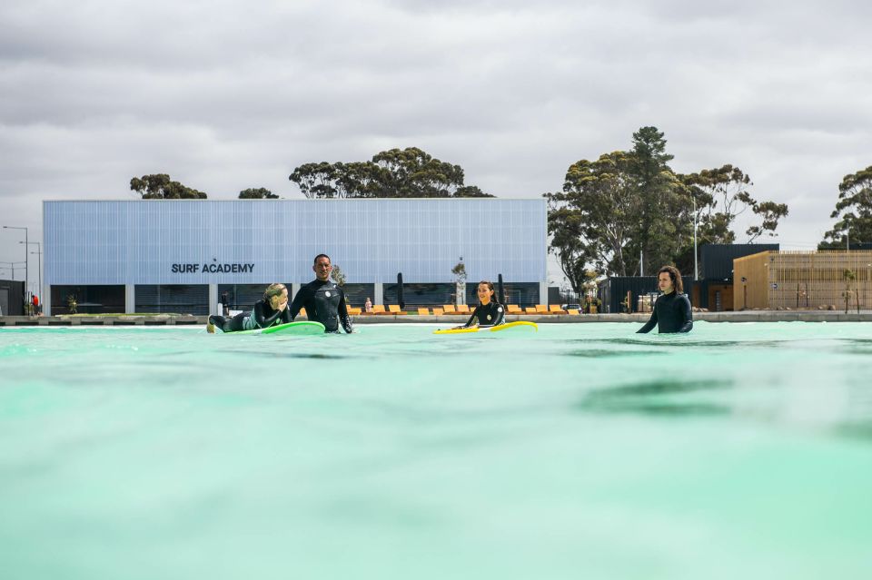 Melbourne Surf Park: Learn to Surf - English-Speaking Instructor and Group Size