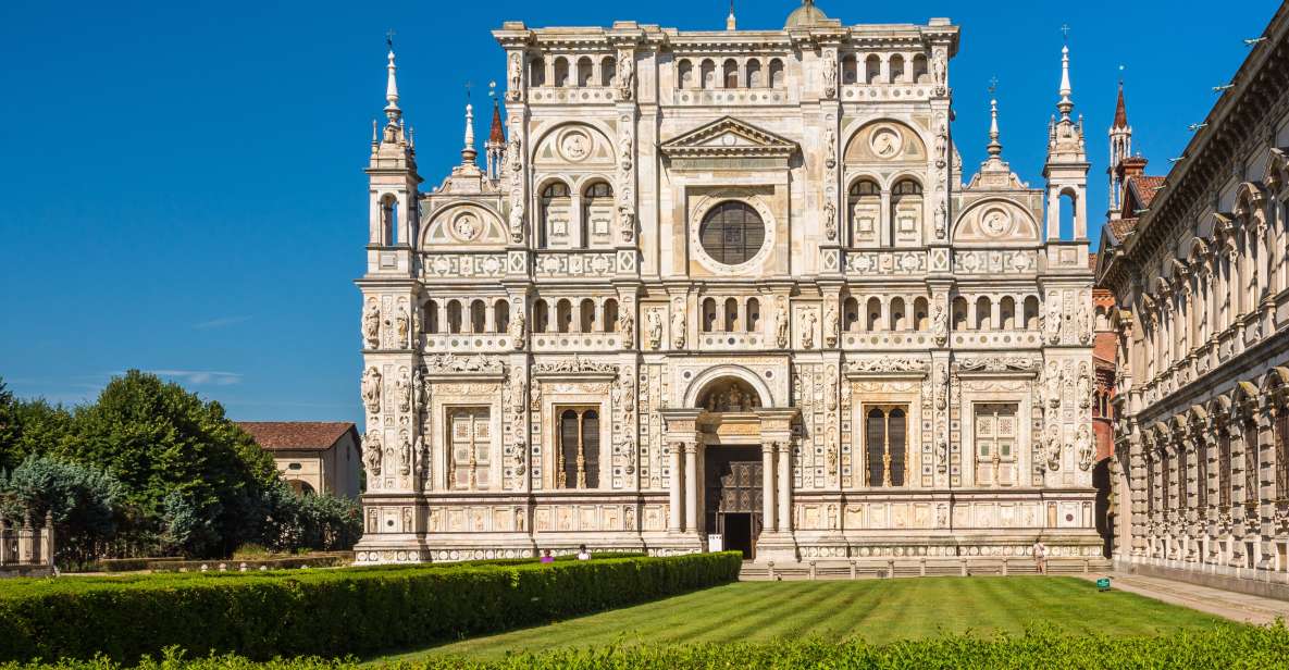 Milan: Certosa Di Pavia Monastery and Pavia Day Trip by Car - Language Options and Pickup