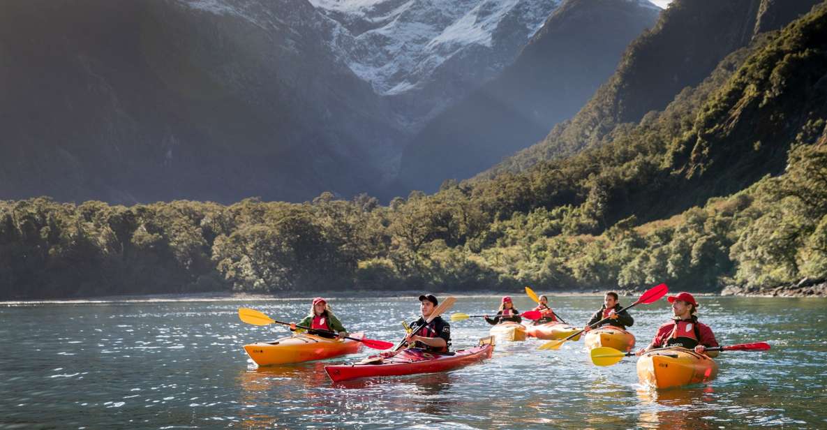 Milford Sound: Kayaking Tour - Important Information