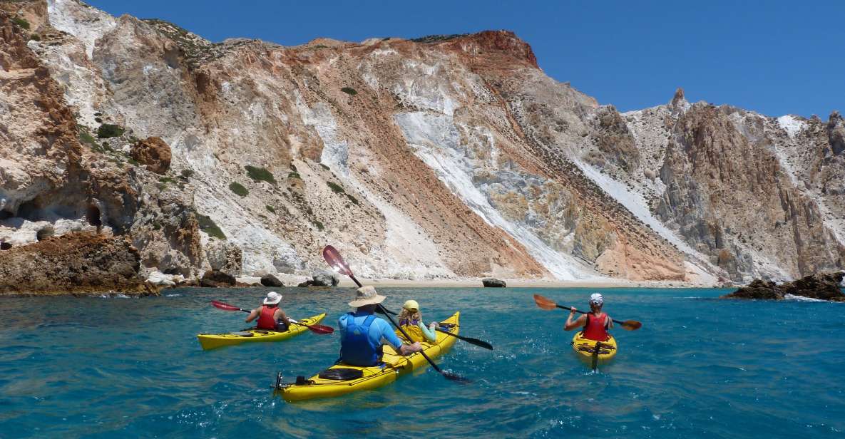 Milos: Guided Kayaking Trip With Snorkelling & Lunch - Inclusions