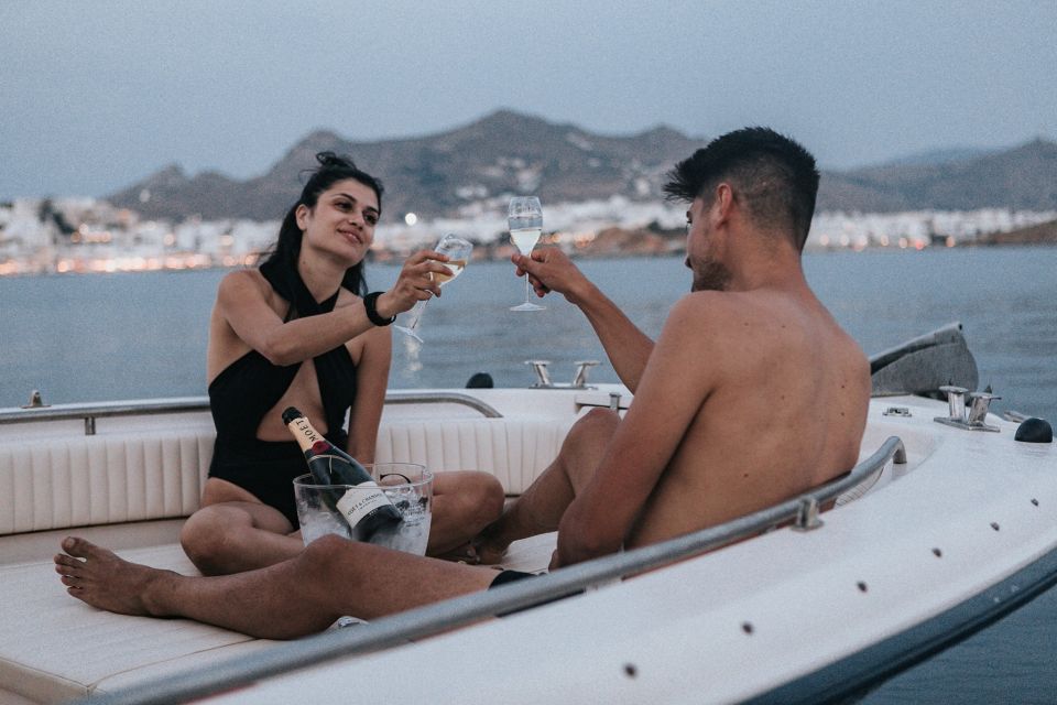 Naxos: Private Sunset Boat Tour With Fruit and Champagne - Additional Information