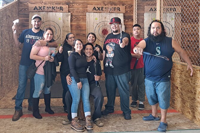 One Hour Axe Throwing Guided Experience in Tri-Cities - Logistics
