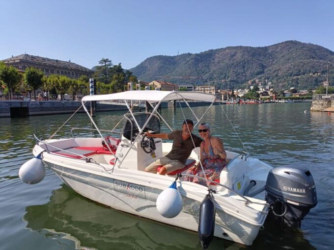 “OPEN Rent Boat” FOUR HOURS - 4h - Lake Como - Important Information