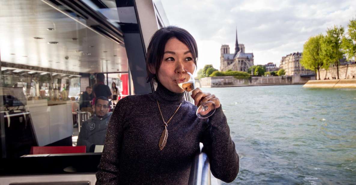 Paris: Champagne Tasting Cruise Departure From Eiffel Tower - Experience Description