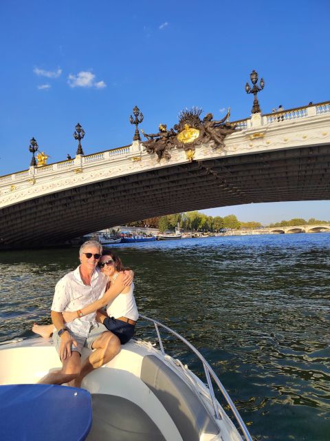 Paris Private Boat Tour Embark Near Eiffel Tower - Sightseeing Highlights on the River