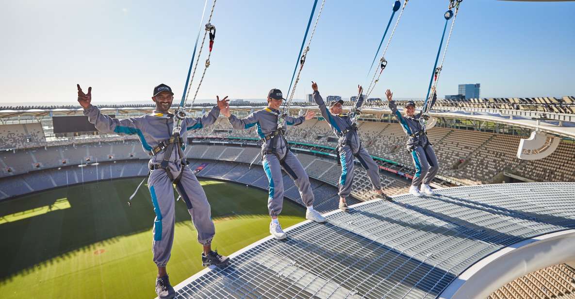 Perth: Optus Stadium Rooftop Vertigo Experience - What to Bring