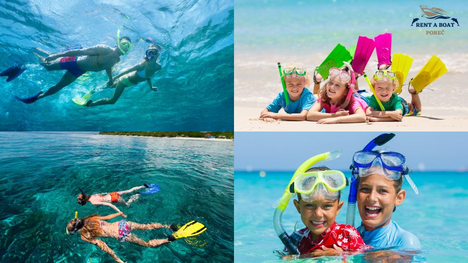 POREČ PRIVATE SNORKELING AND PANORAMIC TOUR - Activity Itinerary