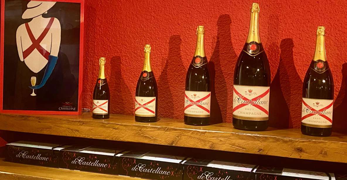 Private Champagne De Castellane, Mercier Cellars From Paris - Tour Itinerary