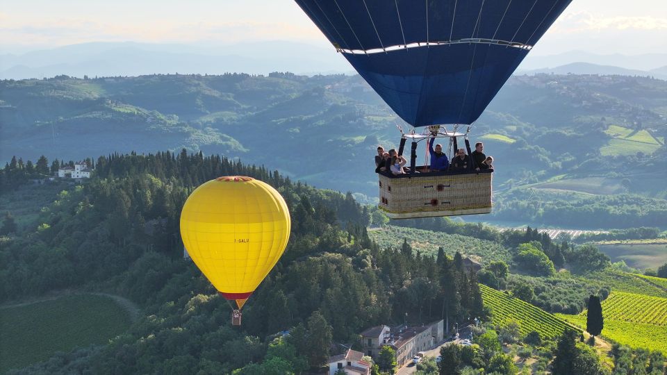 Private Hot Air Balloon, Pienza, Montalcino, Val Dorcia - Inclusions