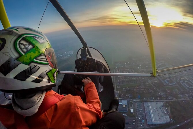 3 private motor hang glider flight over gliwice Private Motor Hang Glider Flight Over Gliwice