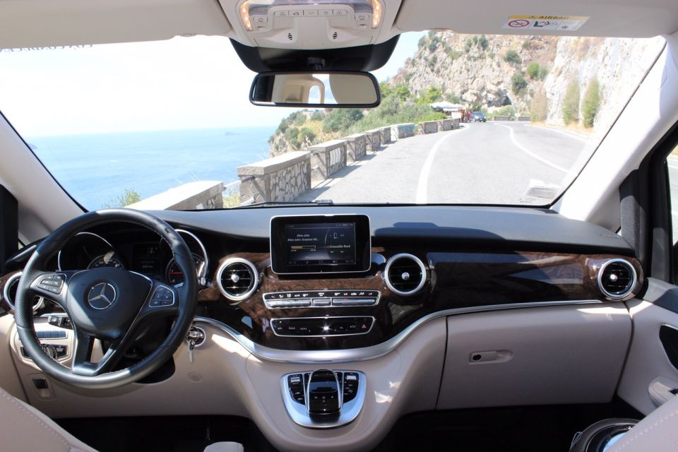 Private Transfer From Amalfi to Rome or Viceversa - Price Details