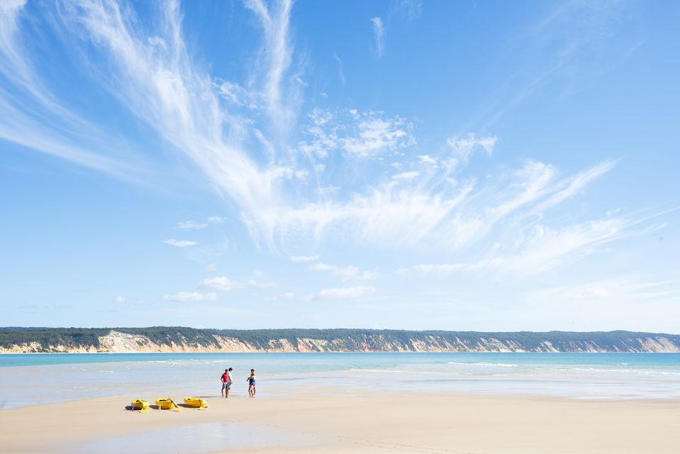 Rainbow Beach: 4WD Beach Drive Adventure and Surf Lesson - Booking Information