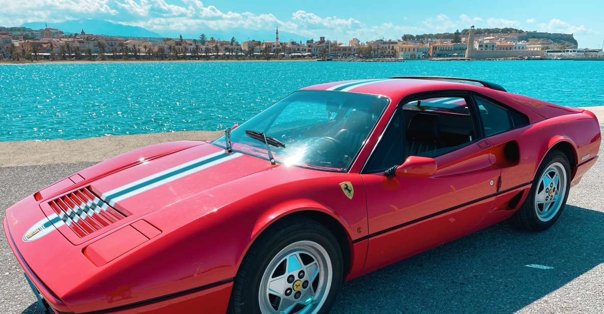 Rethymno: Ride With a Ferrari 208 Turbo - Booking Details: Free Cancellation, Private Tour