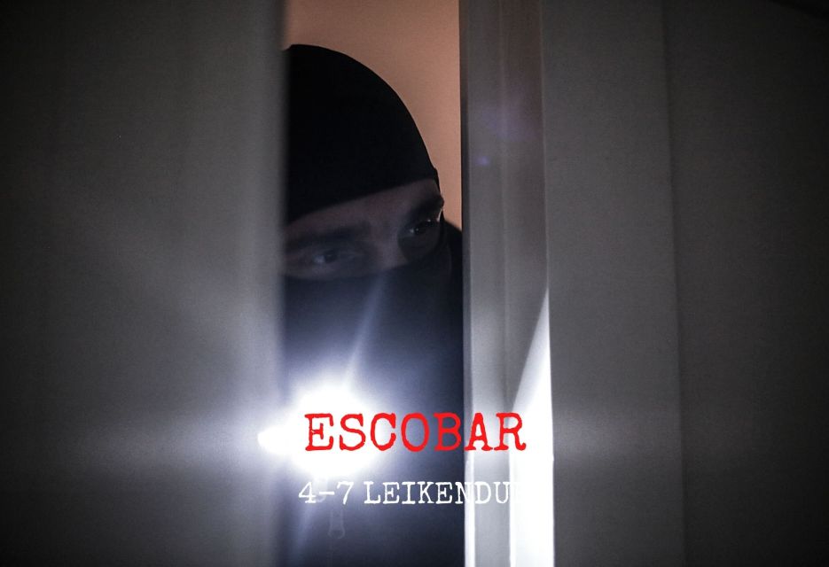 Reykjavik: Escobar Private Themed Escape Room Experience - Participant and Location Information