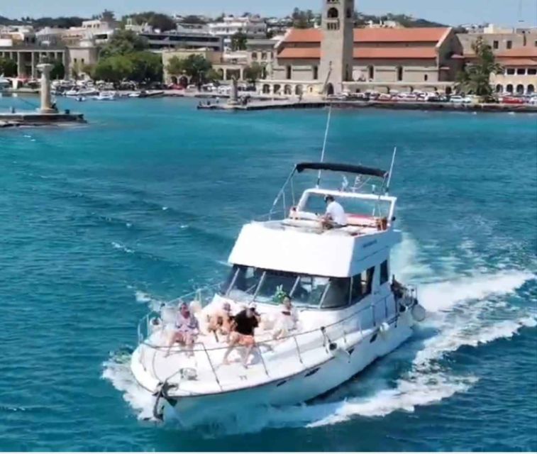 Rhodes Island: Private Boat Cruises to the Best Bays of Rhod - Booking and Pricing Information