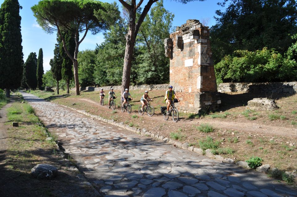 Rome: Appian Way, Aqueducts & Catacombs Option E-Bike Tour - Full Description